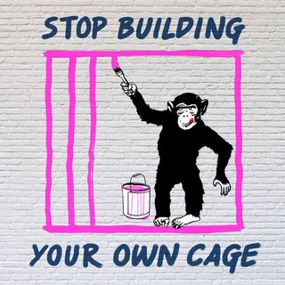 Image 1MF4182 Chimp in Cage URBAIN  Masterfunk Collective