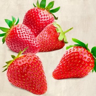 1RM2657-Strawberries-VINTAGE-DECORATIF-Remo-Barbieri