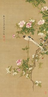 2AA2245-Flowers-and-Birds--ART-ASIATIQUE--Anonymous-