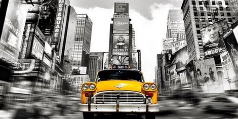 2AP3988-Vintage-Taxi-in-Times-Square-NYC-URBAIN-AUTOMOBILE-Julian-Lauren