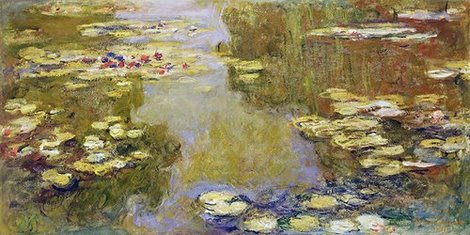 2CM1974-The-Lily-Pond--PEINTRE-PAYSAGE-Claude-Monet