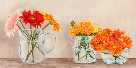 Image 2DE3980 Fleurs et Vases Jaune FLEURS FLEURS Remy Dellal