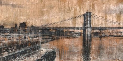 Image 2DM894 Brooklyn Bridge 1 DECORATIF URBAIN Dario Moschetta