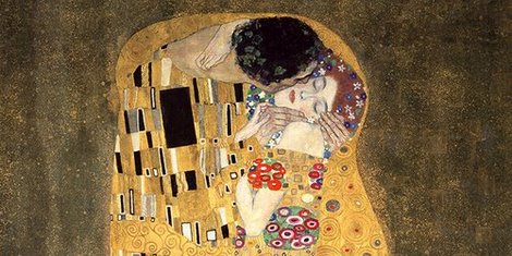 Image 2GK738 The Kiss PEINTRE FIGURATIF Gustav Klimt