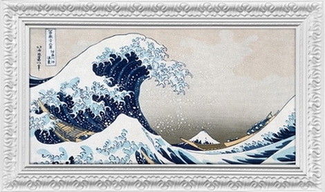Tableau Katsushika-Hokusai-La-Grande-Vague-de-Kanagawa-