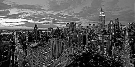 Image 2RB5126 Richard Berenholtz Chelsea and Midtown Manhattan (BW detail)