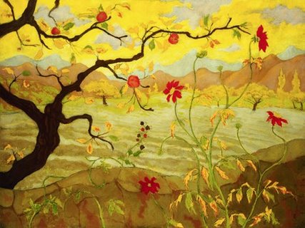 Image 3AA1960 Apple tree with red fruit  PAYSAGE  Paul Ranson