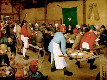 3AA2718-Peasant-Wedding-ART-CLASSIQUE-FIGURATIF-Pieter-Bruegel-the-Elder