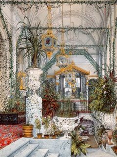 3AA3813-Interiors-of-the-Winter-Palace:-the-Winter-Garden-CARTE--Konstantin-Andreyevich-Ukhtomsky