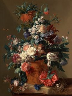 Image 3AA3951 Vase ART CLASSIQUE FLEURS Jan van Huysum