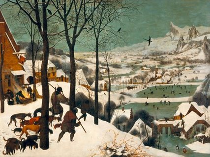 Image 3AA3963 Hunters in the Snow (Winter) ART CLASSIQUE FIGURATIF Pieter Bruegel the Elder