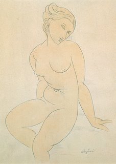 3AM4482-Seated-Female-Nude-MODERN-ART-FIGURATIF-Amedeo-Modigliani