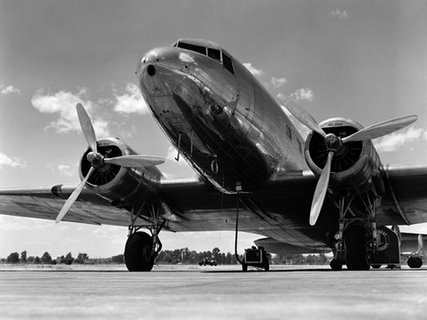 3AP3418-1940s-Passenger-Airplane-AVION-VINTAGE-Armstrong-Roberts-H.