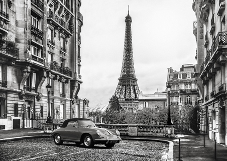 Image 3AP4723 Gasoline Images Roadster in Paris AUTOMOBILE URBAIN