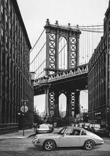 Image 3AP5582 Gasoline Images By the Manhattan Bridge (BW)