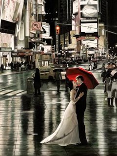3BN2580-Romance-in-New-York-(detail)-FIGURATIF-URBAIN-Pierre-Benson