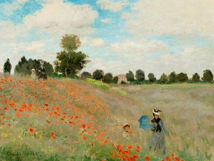 Image 3CM031 Coquelicots PEINTRE PAYSAGE Claude Monet