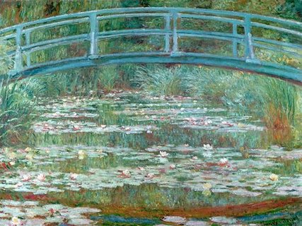 3CM1525-Water-Lily-Pool-PEINTRE-PAYSAGE-Claude-Monet