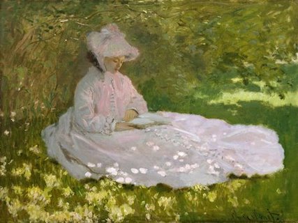 3CM1531-Springtime-PEINTRE-FIGURATIF-Claude-Monet
