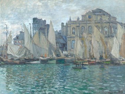 Image 3CM2671 The Museum at Le Havre PEINTRE PAYSAGE Claude Monet