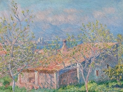 Image 3CM5025 Claude Monet Gardener`s House at Antibes