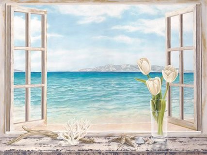 3DE3491-Ocean-View-DECORATIF-FLEURS-Remy-Dellal