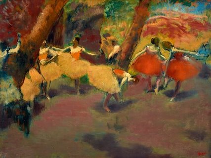 3ED1565-Before-the-Performance-ART-MODERNE-FIGURATIF-Edgar-Degas