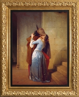 Tableau Francesco-Hayez-The-Kiss
