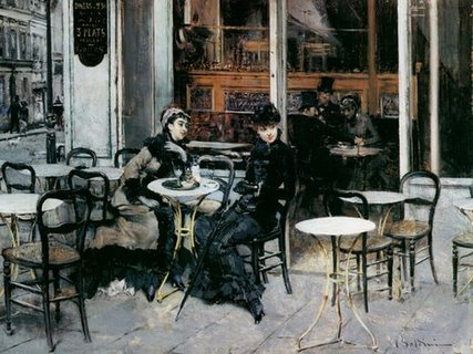3GB1059-Conversazione-al-caffe-Parigi-ART-MODERNE-FIGURATIF-Giovanni-Boldini