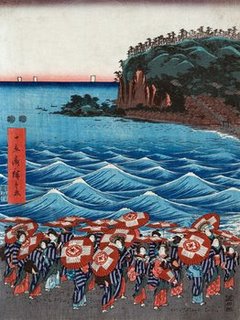 3HI1443-Opening-celebration-of-Benzaiten-I-ART-ASIATIQUE--Ando-Hiroshige