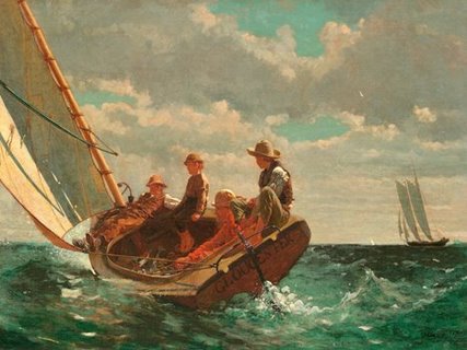 Image 3HO2161 Breezing Up (A Fair Wind) ART MODERNE FIGURATIF Winslow Homer