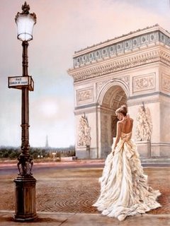 Image 3JJ2471 Romance in Paris II FIGURATIF  John Silver