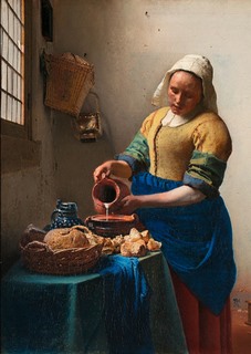 Image 3JV5635 Jan Vermeer The Milkmaid (detail)