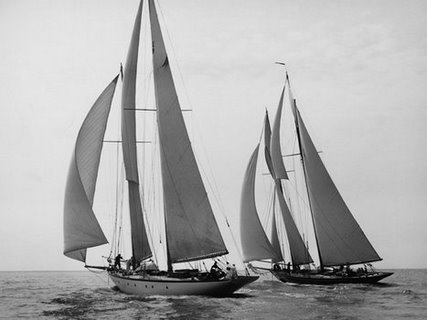3LE955-Sailboats-Race-during-Yacht-Club-Cruise-MARIN-MARIN-Edwin-Levick