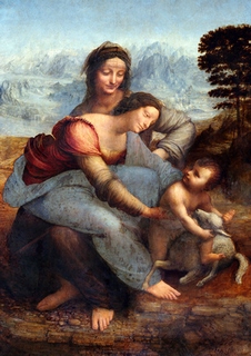 3LV7138-The-Virgin-and-Child-with-Saint-Anne,-ca-1503-Leonardo-DA-VINCI-