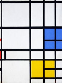 Image 3MON2119 Composition London  ART MODERNE  Piet Mondrian