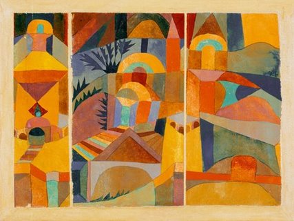 Image 3PK2101 Temple Gardens  PEINTRE  Paul Klee