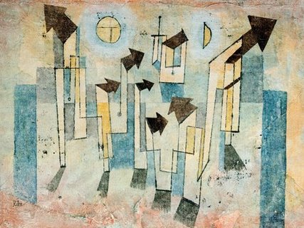 Image 3PK2110 Mural from the Temple of Longing Thither PEINTRE  Paul Klee