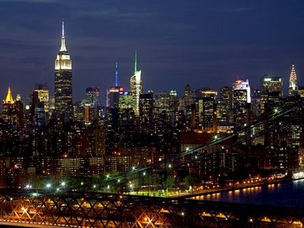 Image 3RB2585 Midtown Manhattan at night URBAIN  Richard Berenholtz