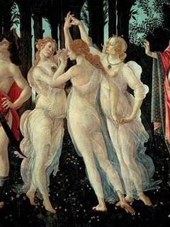 Image 3SB143 Le tre Grazie (detail of Primavera) ART CLASSIQUE FIGURATIF Sandro Botticelli