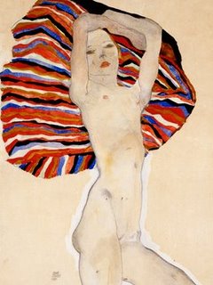 Image 3SC079 Nude Woman ART MODERNE FIGURATIF Egon Schiele