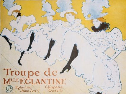 Image 3TL567 The Troup of Madame Eglantine ART MODERNE FIGURATIF Henri Toulouse-Lautrec