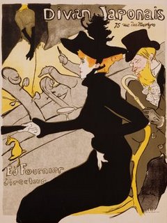 Image 3TL569 Divan Japonais Poster  ART MODERNE FIGURATIF Henri Toulouse-Lautrec
