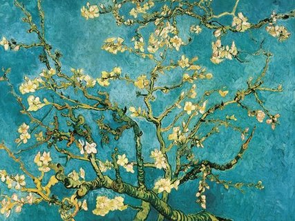 3VG052-Mandorlo-in-fiore-PEINTRE-FLEURS-Vincent-van-Gogh