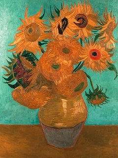 Image 3VG059  Sunflowers PEINTRE FLEURS Vincent van Gogh