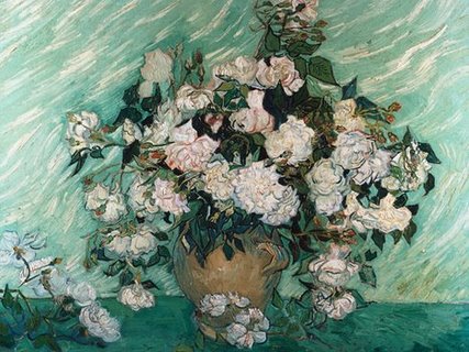 Image 3VG061 Roses PEINTRE FLEURS Vincent van Gogh