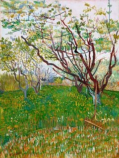3VG1039--The-Flowering-Orchard-PEINTRE-PAYSAGE-Vincent-van-Gogh