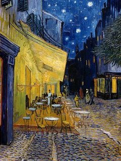 Image 3VG116 Cafe Terrace at Night  PEINTRE PAYSAGE Vincent van Gogh
