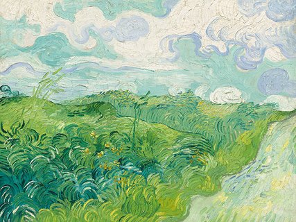 Image 3VG4357 Green Wheat Fields Auvers PEINTRE MER Vincent van Gogh