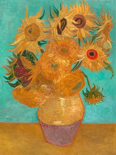 Image 3VG4644 Vincent van Gogh Sunflowers PEINTRES FLEURS